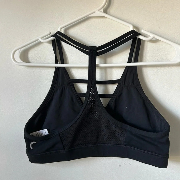 Zyia Black Grid Sports Bra - Picture 2 of 3